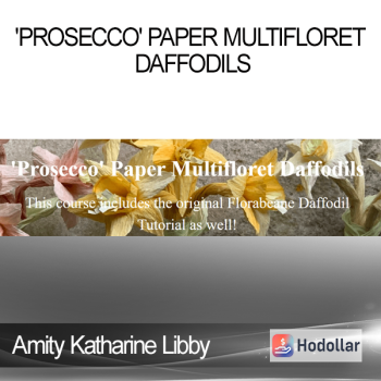 Amity Katharine Libby - 'Prosecco' Paper Multifloret Daffodils